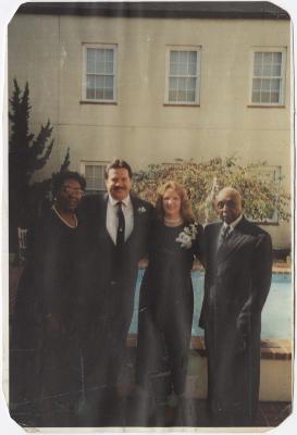 Mary and Wesley Jackson with others