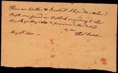 Marriage certificate
