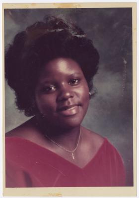 Carla Hynson's 1982 Graduation Picture