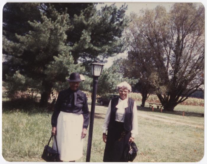 Grandmother Harriett Hynson and Sister Martha Tibbs