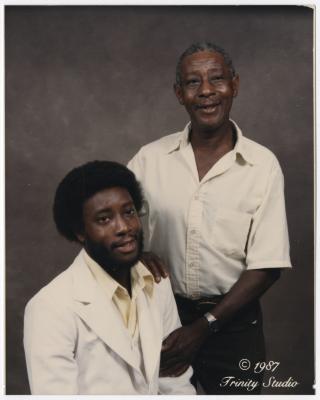 Perry Wilson Jr. and Perry Wilson Sr.
