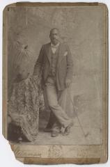 Richard Hynson Posing for Photograph in Philadelphia, PA