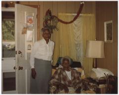 Grandmother Harriett Hynson and Brother Horace Hynson