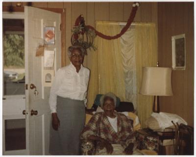 Grandmother Harriett Hynson and Brother Horace Hynson
