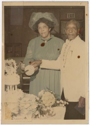 Wedding Day for Horace and Louise Hynson
