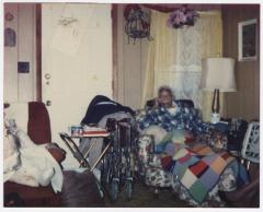 Uncle Horace Hynson sitting in Living Room