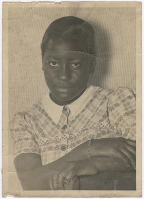 Carla Hynson as a Young Girl