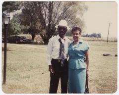 William Wilson with friend Janet