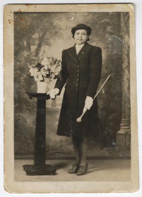 Photograph of a Woman taken Jan. 28th 1944