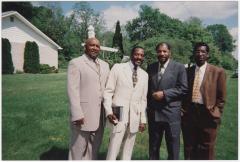 Donald Phillips, Jimmy Phillips, Robert Phillips, and Medford Phillips Dressed Up for Church