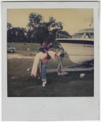 Marvin and Shirley Jones Having Fun on their Property