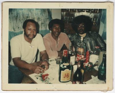 Marvin Jones, Paul, and Leny, Dec. 26th, 1976