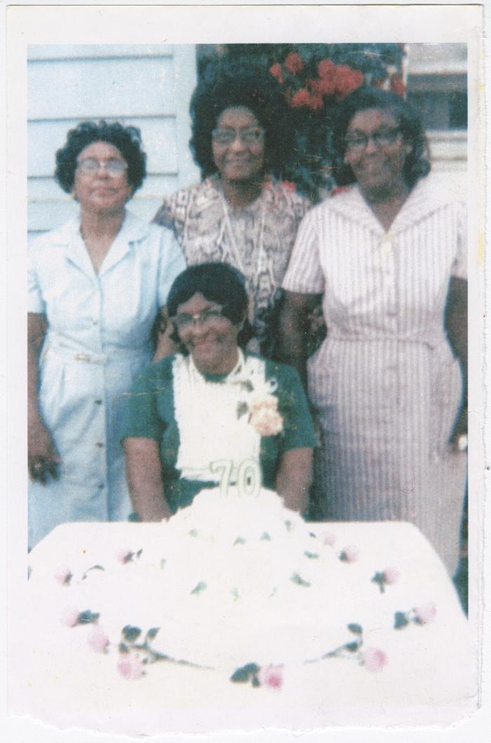 Group Photo at a 70th Birthday Celebration