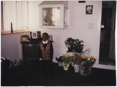 Little Boy Dressed Up for Easter Sunday