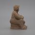 Clay figurine