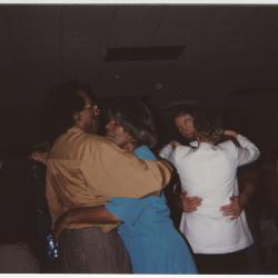 Hubert "Pie" Phillips and Jolly Phillips at a dance