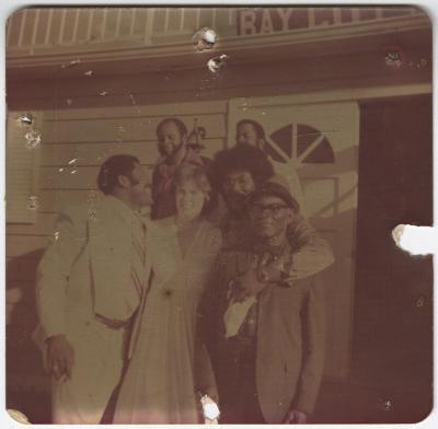Group Photo Outside of a Building