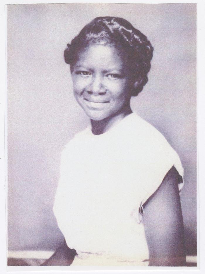 Irene Wilson Moore as a Teenager