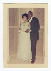 Muriel Ringgold and Charles Ringgold Jr. at prom