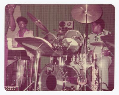Drummer Corey "Fat Cat" Hackett and others
