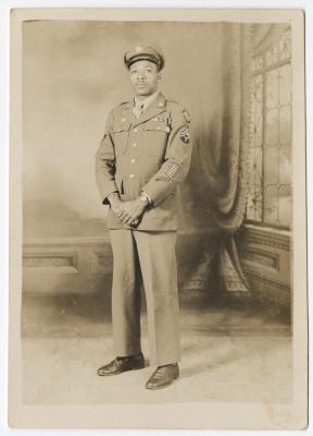 A Man in a Military Uniform, Jan. 23rd 1946