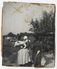 Shirley Jones' Family Members- Debbie, Mommom Ruth, and Troy, in the 1950s