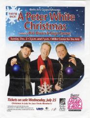 Flier for Peter White Jazz Concert