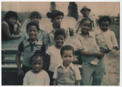 Group of Children in the Sisco and Jones Family