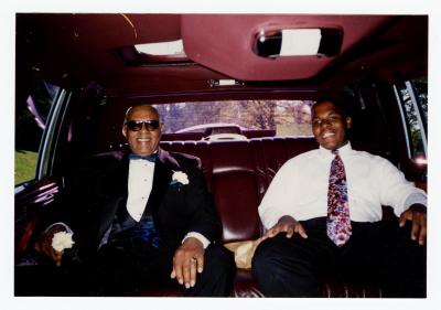 Riding to 50th wedding anniversary party