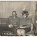 Young Shirley and Marvin Jones Sitting on a Couch