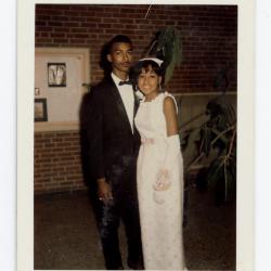 Airlee Ringgold Johnson and Andrew Goings prom 1966