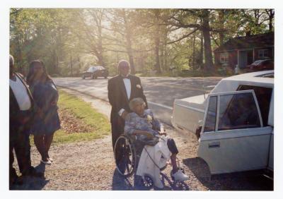 Sam and Eleanor Ringgold on the way to their 50th wedding anniversary