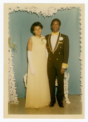 Eleanor Rochelle Ringgold and prom date 