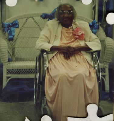 Eleanor Rochelle Ringgold at the Senior Citizen Prom