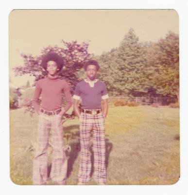 Young Eric Wilson and Sam Ringgold, Jr. 