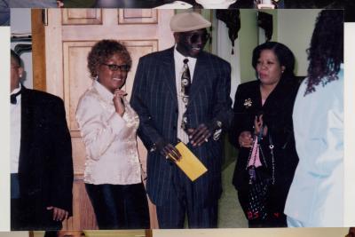 Guests at Sam Ringgold Sr.'s 80th birthday celebration