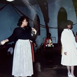 Debutante Cotillion practice session, 1989