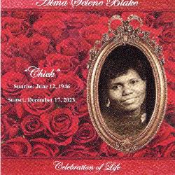 Alma Selene Blake Obituary