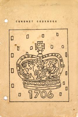 The Coronet Cookbook - Queen Anne 1706