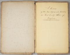 Cover page - A census of the free negroes and mulattos in Kent County State of Maryland - 1832