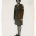 Eleanor Rochelle Ringgold in army uniform 1978
