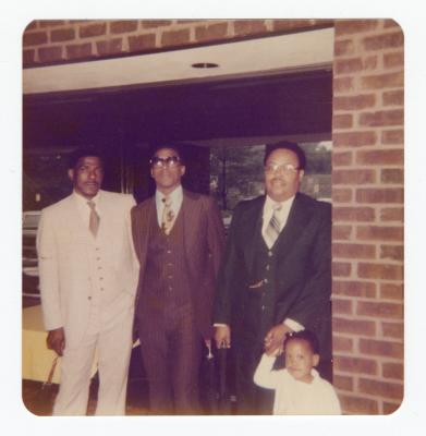 Sam Ringgold Jr. and brothers-in-law