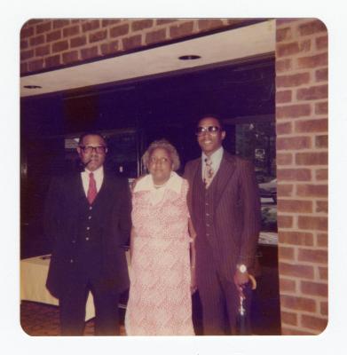 Sam Ringgold Jr. with parents