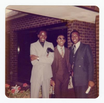 Three young men