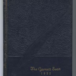 The Garnett Swan 1952, Garnett High School yearbook