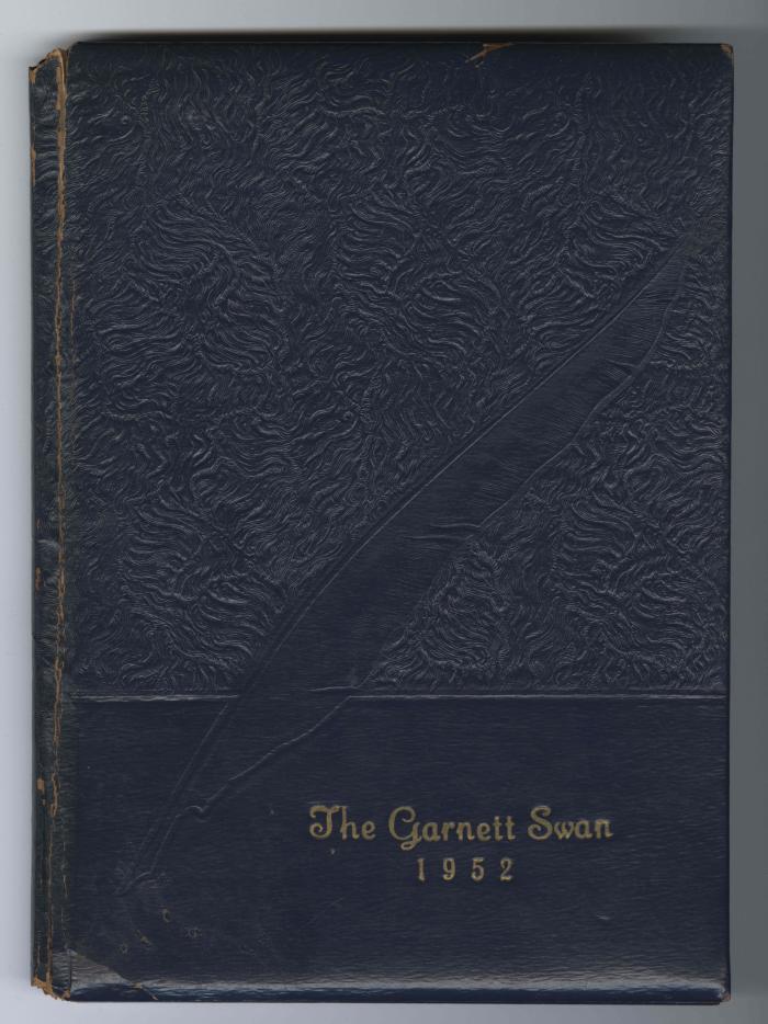 The Garnett Swan 1952, Garnett High School yearbook