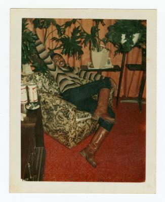 Kirk D. Davis at a Valentines party 1977