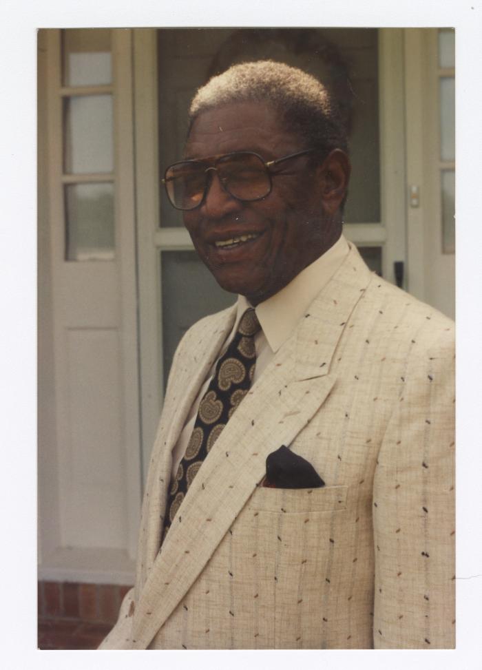 Oliver E. Briscoe in a suit