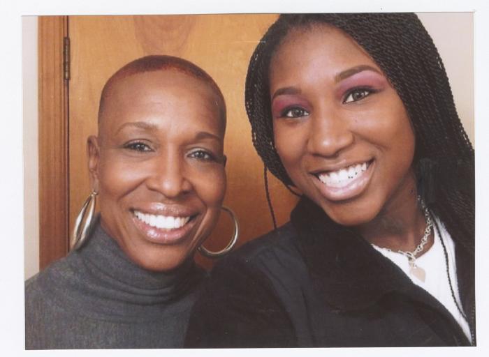 Kim Briscoe Moody and daughter Imani