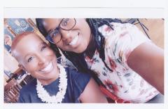 Kim Briscoe Moody and daughter Imani 